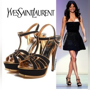 AUTHENTIC YSL TRIBUTE HEELS
